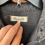 Madewell  denim shirt dress in stonewashed black Photo 3