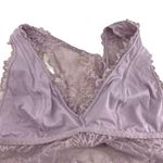 Victoria's Secret  PINK Lavender Lace Unpadded Pullover Bralette Small Photo 4