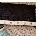 One One Six Women’s Black Lightweight Knit Dress Smocked Neckline & Cuffs Size M Size M Photo 9