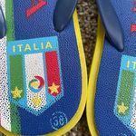 Italia Flip Flop Size 7 Blue Photo 5