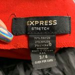 EXPRESS red dress with slits Photo 3