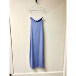 NWT MORE TO COME Jayne Strapless Side Slit Maxi Dress Lilac Women's Size XS Purple Photo 4