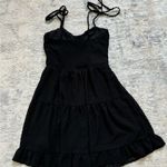 Wild Fable Black Spaghetti Strap Short Summer Dress Size XS Photo 11
