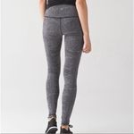 Lululemon wunder under high rise tight 4 maze jaquard white black Photo 9