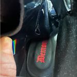 Demonia  Black Violet Platform Open-Toe Boots Size 7 Photo 9