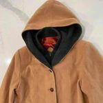 Vintage Authentic Mackintosh Vestcoat Wool Tan ButtonFront Womens 8P Zipper Vest Photo 3