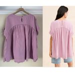Free People Moon City Top | Candied Lilac | XS | NWT Photo 10