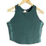 Athleta Conscious Crop Serene Green Camo Sports Bra D-DD Cup Size 1X Photo 2