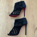 Christian Louboutin Stiletto Pumps Velvet Karina Size 39.5 Black Photo 2