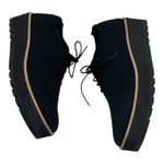 Eileen Fisher Black Knit Platform Sneakers Size 8.5 Photo 8