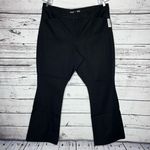 Old Navy  NWT Size 22 Black Secret Smooth Pockets High-Rise Pixie Flare Pants Photo 0