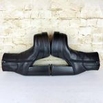 Steve Madden Cobra Platform Heel Boots Chunky Black Leather Women 8M Y2K Goth Photo 11