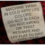 Brittany Black Women's Red Black Marbled Ruffled Long Sleeve Sweater Size 2X Photo 4