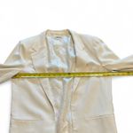 Zadig & Voltaire VOLLY White Crepe Blazer Wings Jacquard Lined FR 42 US 10 Large Photo 8