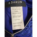 B Darlin  Mock Neck Illusion Lace Bodycon Dress Juniors 13/14 Women’s‎ Large Photo 10