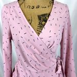 Petalroz dress faux wrap dusty rose & black Size S NWT Price is Firm Pink Photo 1