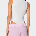 Edikted brand new  lacy white floral body suit tank xs with tags Photo 1