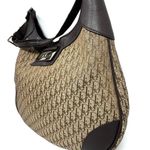 Christian Dior Vintage Monogram Hobo Brown Shoulder Bag Photo 2