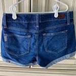 Paige Jeans Dark Blue Medium Jean Denim Shorts Jimmy Jimmy Short Sz 26 Photo 1