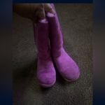 UGG  Fuchsia Suede Winter Boots Photo 2