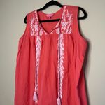 Simply Southern Embroidered Tassel Dress Photo 1