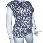 New York And Company  leopard print cowl neck tee Photo 1