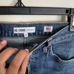 RE/DONE  High Rise Ankle Crop Mid 80’s Wash Photo 5