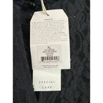 Obey Rapture Black Lace Keyhole Dress Size XL Short Sleeve Lined NWT Photo 5