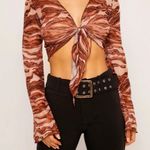 Tiger Mist Top With Bikini Top Photo 0