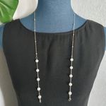 Silver with Pearls Mask / Glasses Chain Lany… Photo 2