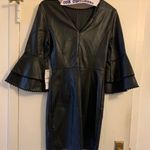 ZARA NWT Vegan Leather Dress, S Photo 1