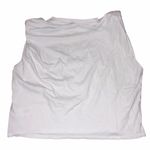 Aritzia  Babaton White Sleeveless Crewneck Shoulder Pad Tank Top Shirt size Small Photo 5