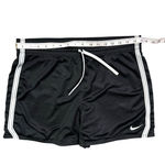Nike Dri-FIT Running Shorts Women's Size S White Stripe Black Athletic Gym Used Photo 5