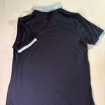 Banana Republic Women’s Navy Blue Luxury Touch Polo Shirt large standard fit Photo 1