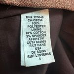 Hello Molly Anthropologie brown strapless midi dress size 4 NWT Photo 5