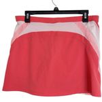 Nike Dri-Fit Orange Coral Pink White Athletic tennis golf Skort Photo 1