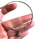 Swarovski Crystal Fireball Bangle Bracelet Silver Photo 15