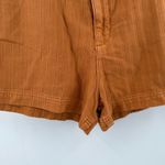 Kut From The Kloth  Jean Shorts Size 12 Justine Belt Cotton Hemp Burnt Orange NWT Photo 10