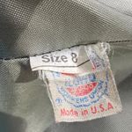 Vtg. Forecaster of Boston Wool Blend Herringbone Double Breasted Trench Coat Gray Size 8 Photo 4