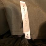 Aritzia The Group Babaton Kerri Moss Green Paper-bag Crop High Waist Pants Sz S Photo 4