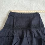 Endless Rose Women's Yoke Flared Mini Skirt Black Lace Size Medium Photo 13