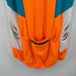 Little Donkey Andy 1/2 Zip Cycling Vest Size Medium Reflective Breathable Womens Orange Photo 11