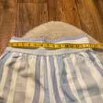 Saks 5th Avenue Saks Fifth Avenue Pants Size Small Striped Blue White Pockets Womens Flowy Wide Photo 4