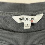 Wildfox “I Wish It Was Saturday” Sweatshirt Size Large Photo 2
