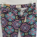 Rachel Roy  Rachel Fit Womens Jeans 31 Y2K Indie Skinny Festival Ankle Zip Tribal Photo 2