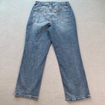 Sonoma Jeans 4R Blue Womens High Rise Straight Leg Medium Wash Faded Denim NWOT Size 31 Photo 1