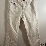 Lucky Brand  Women's White Denim Jeans 6/28 Sweet N Low Cropped Photo 0