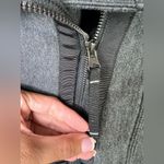 Lululemon Athletica Charcoal Virasana Blanket Wrap Zip- Up Jacket Sz 4 Photo 5