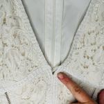 Jonathan Simkhai White Puff Sleeve V Photo 12