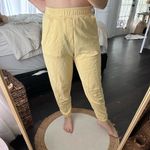 ZARA Yellow Women’s Small Jogger Pants Lounge Soft Comfy Photo 1
